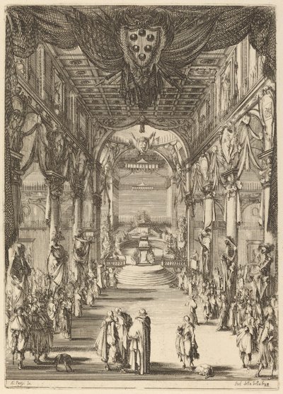Begravelse av prins Francesco de Medici av Stefano della Bella