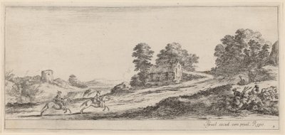 Galopperende ryttere, i eller før 1647. av Stefano della Bella