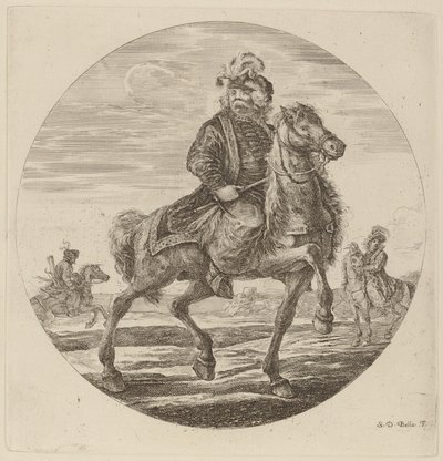 Ungarsk kavaler. av Stefano della Bella