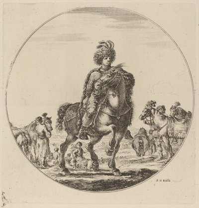 Ungarsk kavaler. av Stefano della Bella