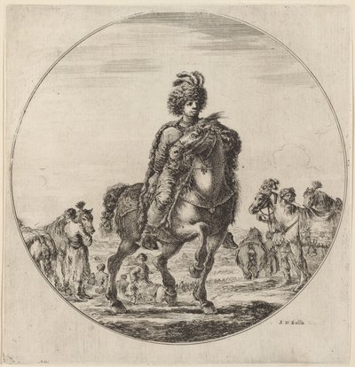 Ungarsk kavaler. av Stefano della Bella