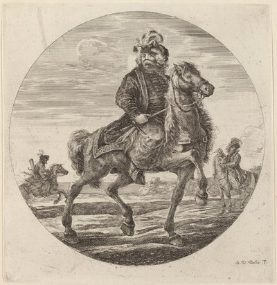 Ungarsk kavaler. av Stefano della Bella
