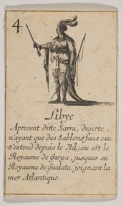 Libya, 1644. av Stefano della Bella