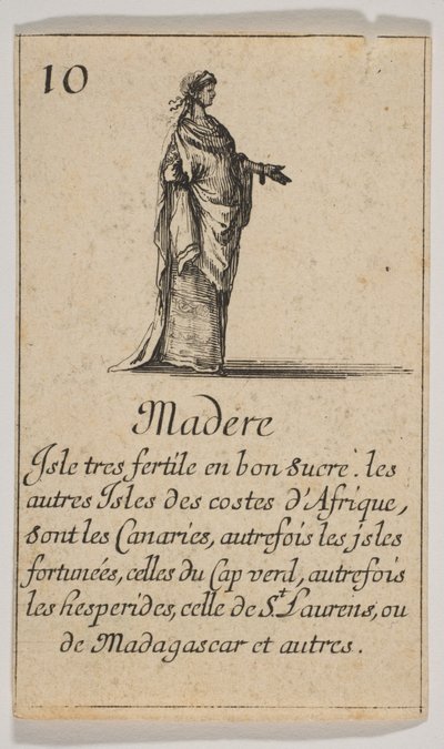 Madere, 1644 av Stefano della Bella