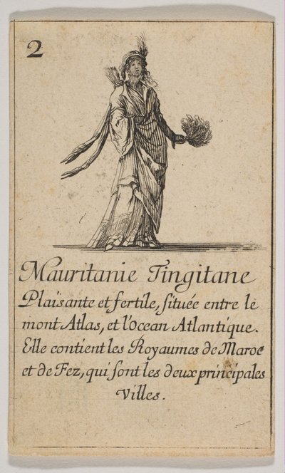Mauritania, 1644. av Stefano della Bella