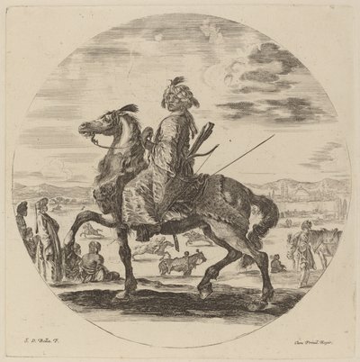 maurisk kavaler. av Stefano della Bella