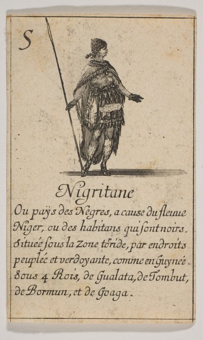 Nigritane, 1644. av Stefano della Bella