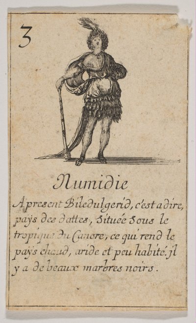 Numidia, 1644. av Stefano della Bella