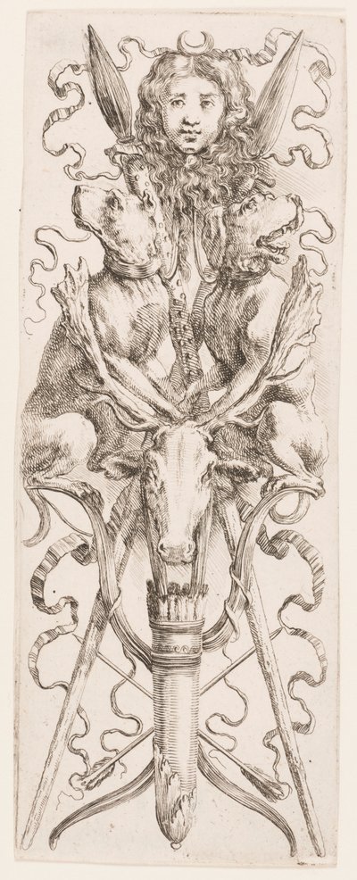 Ornamenter eller grotesker (grotesk ornament) av Stefano della Bella