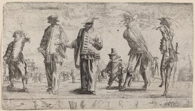 Pantaloons av Stefano della Bella