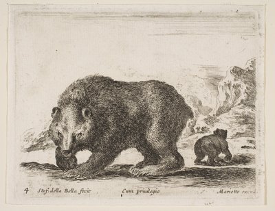 Plate 4: bjørn, fra 