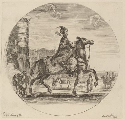 polsk kavaler. av Stefano della Bella
