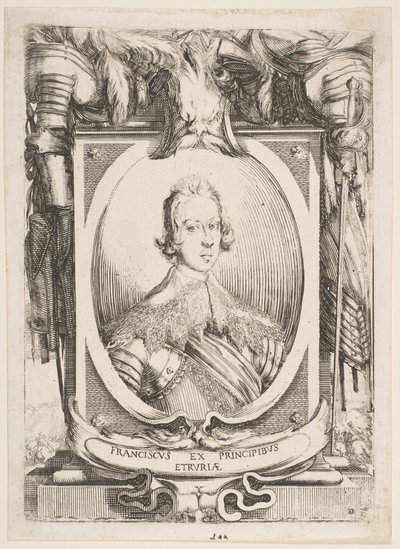 Portrett av Francesco de Medici, 1634. av Stefano della Bella