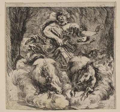 Proserpina, fra Game of Mythology Game of Mythology, 1644. av Stefano della Bella