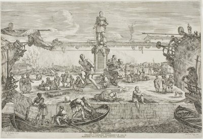 Statue av Ferdinand I, storhertug av Toscana av Stefano della Bella