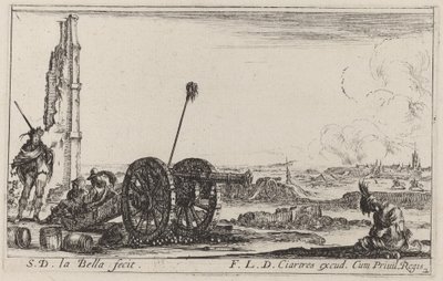 Kanonen, ca. 1641. av Stefano della Bella