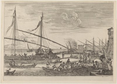 Festningsverkene i Livorno av Stefano della Bella