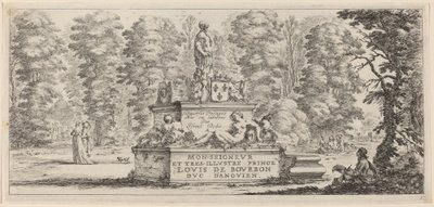 Tittelside for Divers paysages, i eller før 1647. av Stefano della Bella
