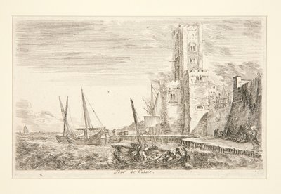 Tårnet i Calais av Stefano della Bella