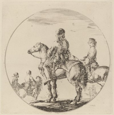 To polske kavalerer av Stefano della Bella