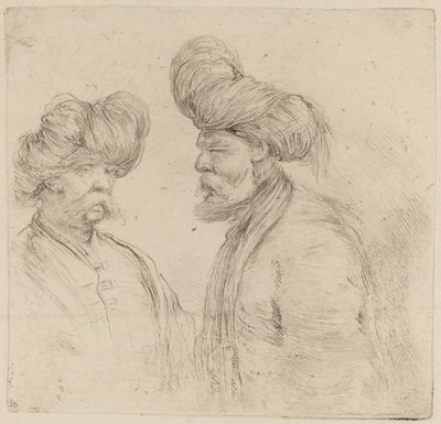 To tyrkere. av Stefano della Bella