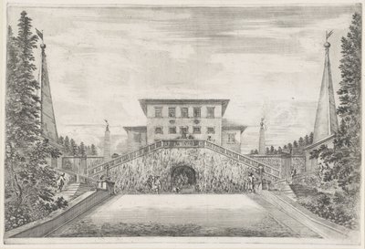 Villa Pratolino De Villa Pratolino (serietittel) Vues de la villa de Pratolino (serietittel) av Stefano della Bella