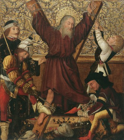 Martyrium of St. Andrew av Steirischer Maler