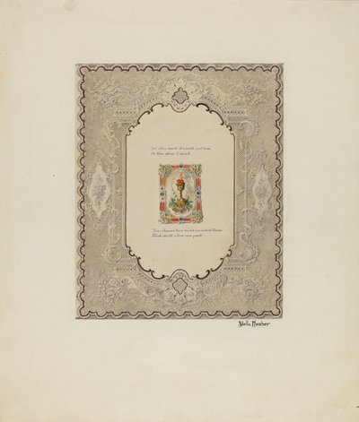 Valentine, c. 1941. av Stella Mosher