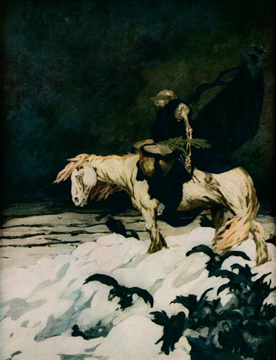 Retreatet fra Moskva, 1911, 1918 av Stephen Baghot de la Bere