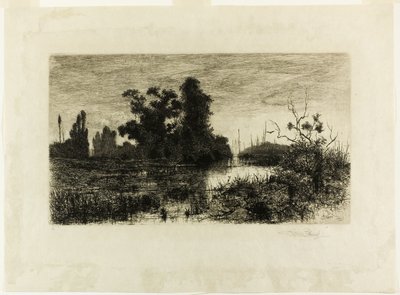 På Schroon - Kveld av Stephen Parrish