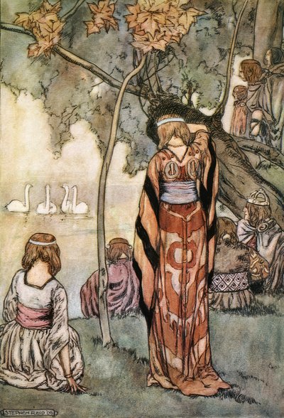 De laget en leir og svanene sang for dem av Stephen Reid