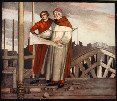 William av Wykeham, illustrasjon fra 