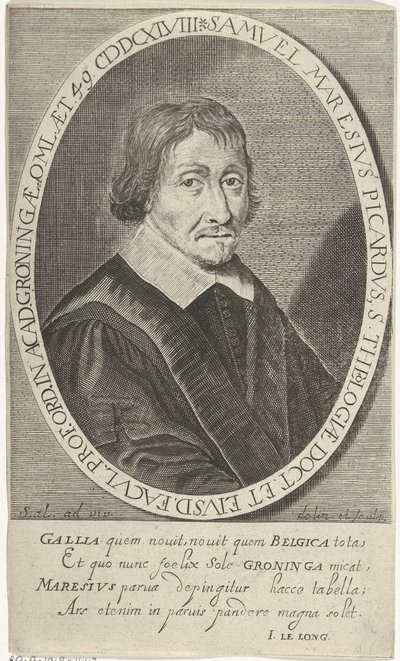 Portrett av Samuel Maresius av Steven van Lamsweerde