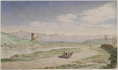 Avreise ved Ponte Molle i Roms Campagne av Stilling, H.C.