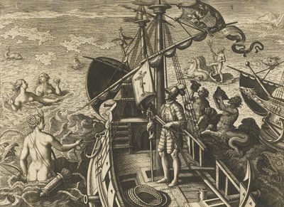 Christopher Columbus sin oppdagelse av det liguriske Amerika av Stradanus
