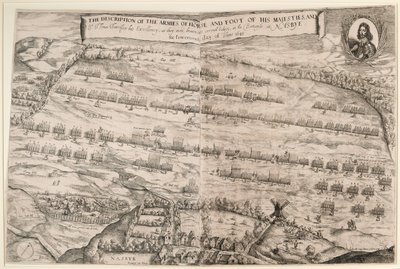 Beskrivelse av hærene til Hest og Fot av Hans Majesteter, og Sir Thomas Fairefax; den fjortende dagen i juni 1645 av Streeter