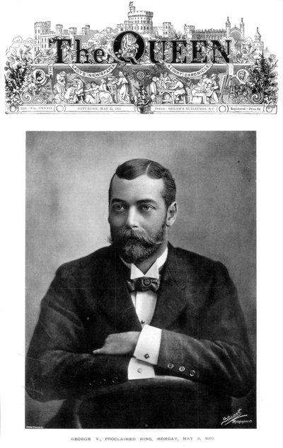 Forside av The Queen, The Ladys Newspaper, 21. mai 1910. av Stuart Richmond