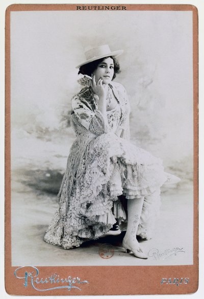 Eliza Rosanna Gilbert kjent som Lola Montez (Grange av Studio Reutlinger