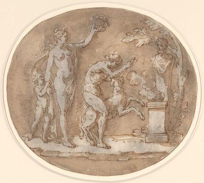 Antikk emne av Style of Angelica Kauffmann