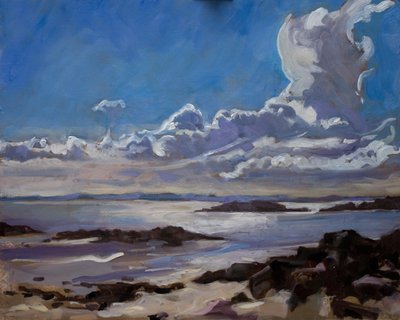 Sen ettermiddag i Galloway, 2010, av Sue Wales