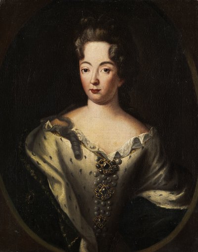 Porträt einer Dame von Süddeutscher Maler des 18 Jahrhunderts - Anonymous