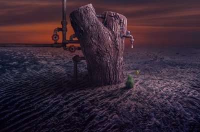 Drip of Life-ørkenen av Sulaiman Almawash