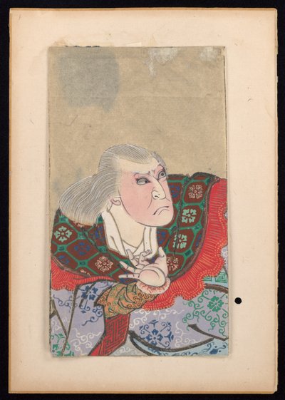 Album med tjue halvlange portretter av skuespillere i roller av Sunbaisai (attr.to) Hokuei