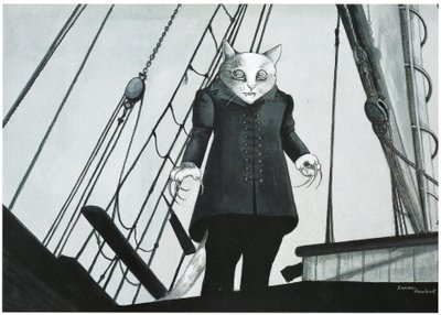 Illustrasjon fra filmen Cats (utgitt 2006) av Susan Herbert