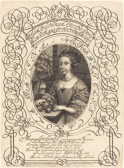 Gabrielle Carola Patina av Susanne Maria von Sandrart