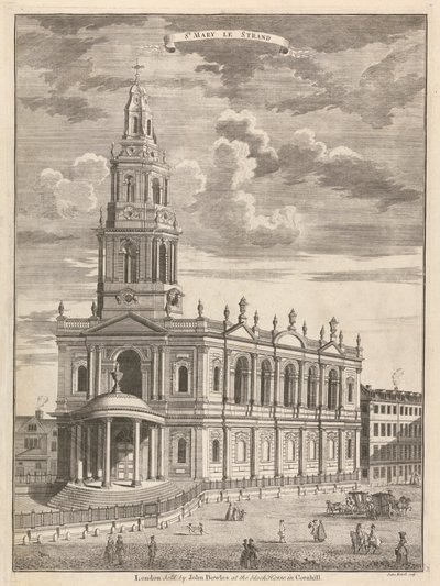 St. Mary le Strand av Sutton Nicholls