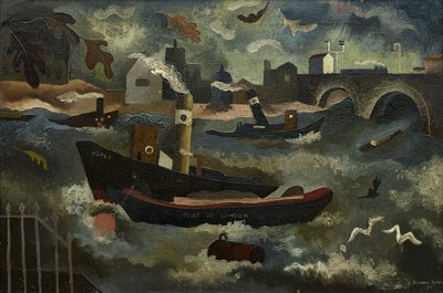 Thames i oktober av Suzanne Cooper