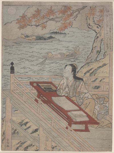 Fidelity (Shin), ca. 1767 (farget treblokktrykk) av Suzuki Harunobu