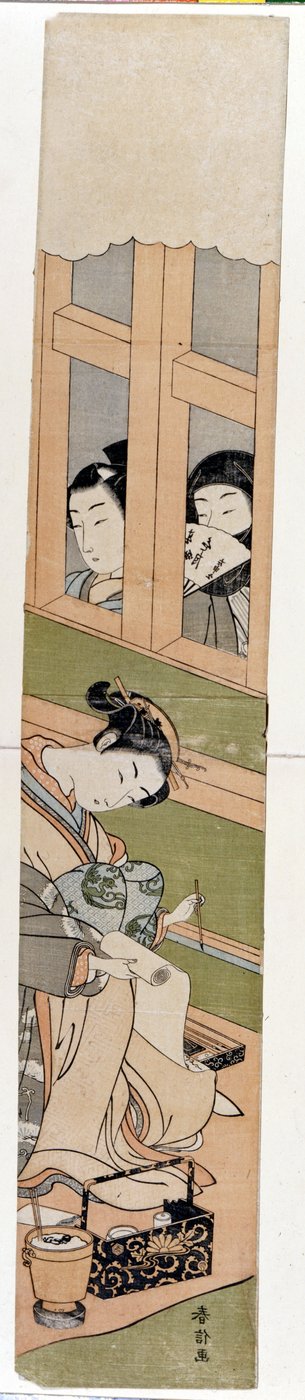 Shirai Gonpachi. P Rin ts av Harunobu Suzuki (17224 / 25-1770). av Suzuki Harunobu