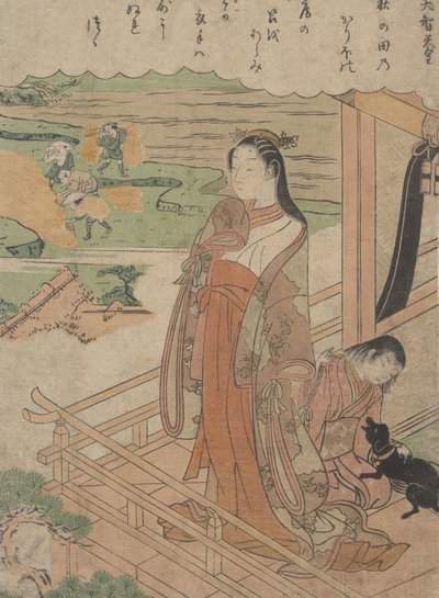 Sympati, ca. 1768., ca. 1768. av Suzuki Harunobu
